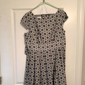Jones New York Embroidered Dress